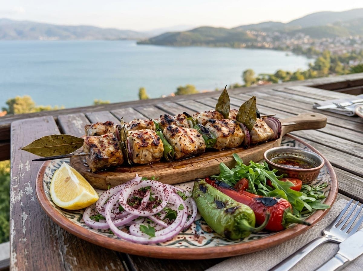 İznik Gölü Yayın Balığı Şiş & Çorbası