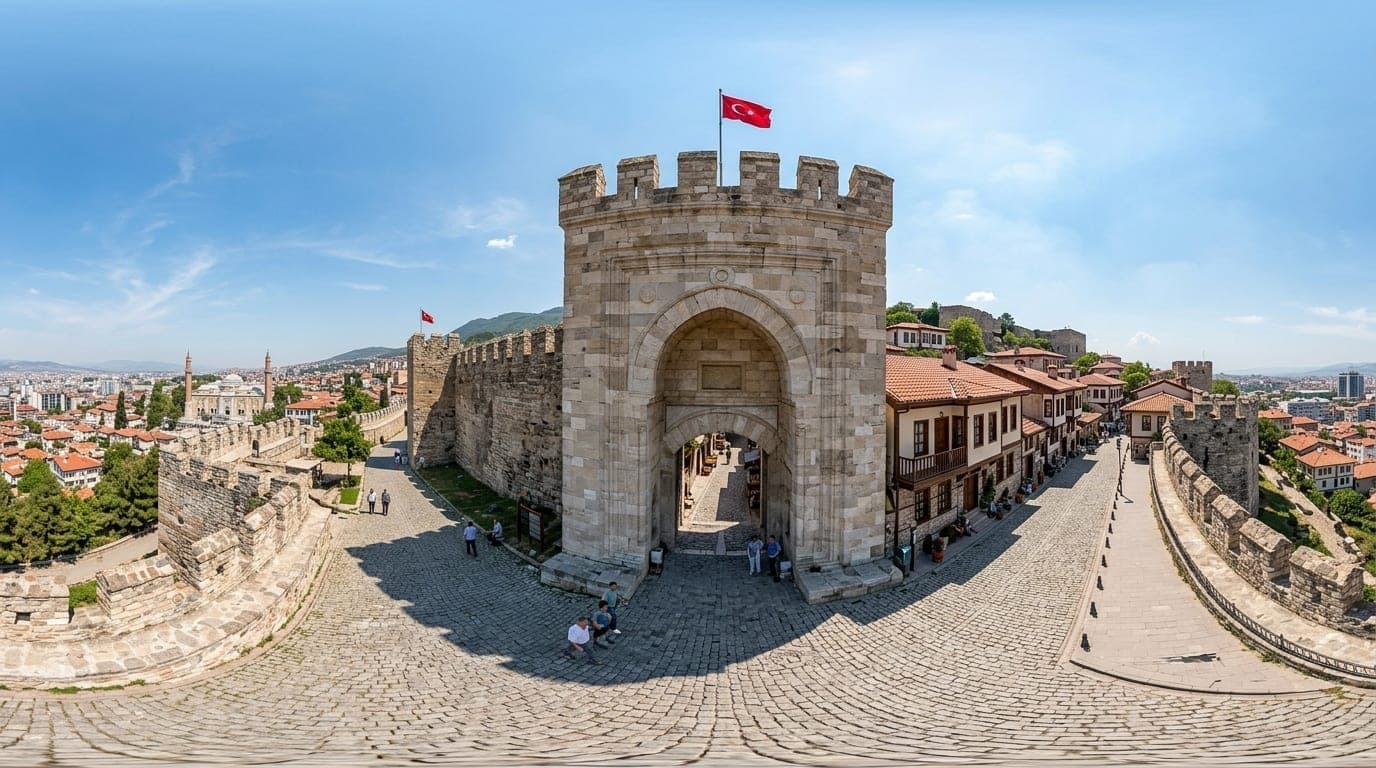 Bursa Kalesi ve Saltanat Kapısı