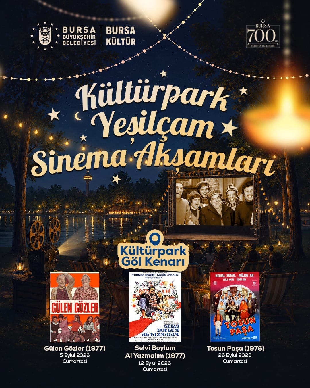 Kültürpark Yeşilçam Sinema Akşamları