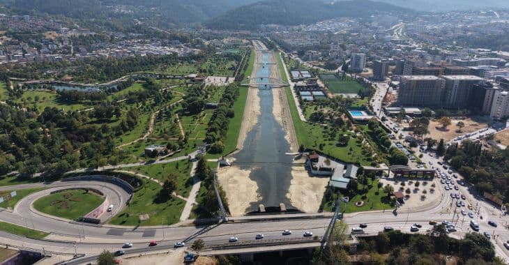 Büyükşehir'den dere temizliği mesaisi