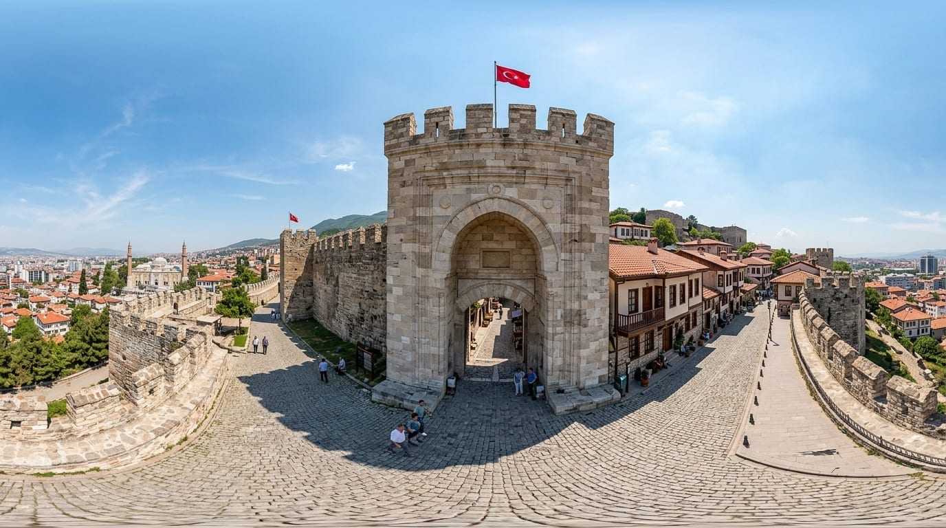 Bursa Kalesi ve Saltanat Kapısı